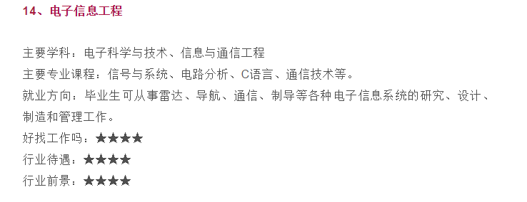 25個熱門工科專業(yè)介紹及評價，最新行業(yè)待遇、前景對比！